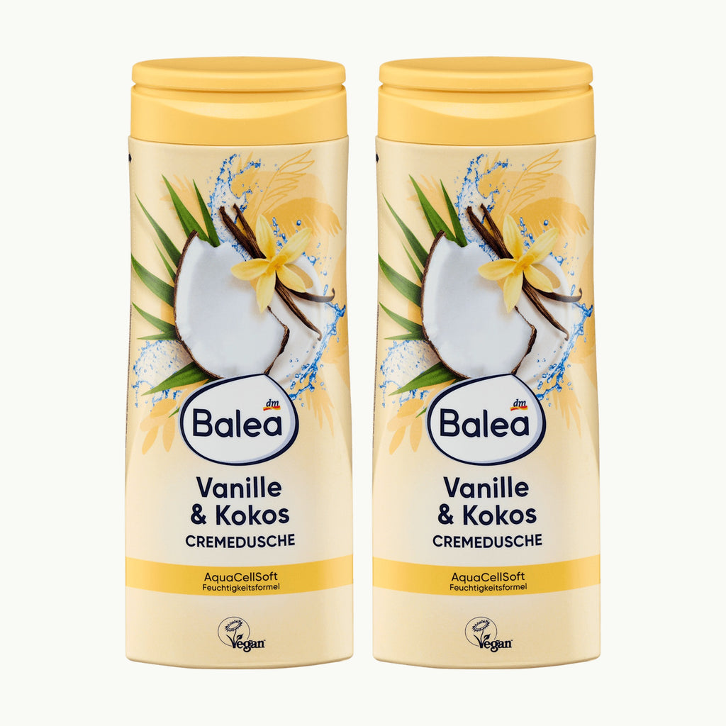 Balea Crèmedouche Vanille & Kokos 2x 300 ml