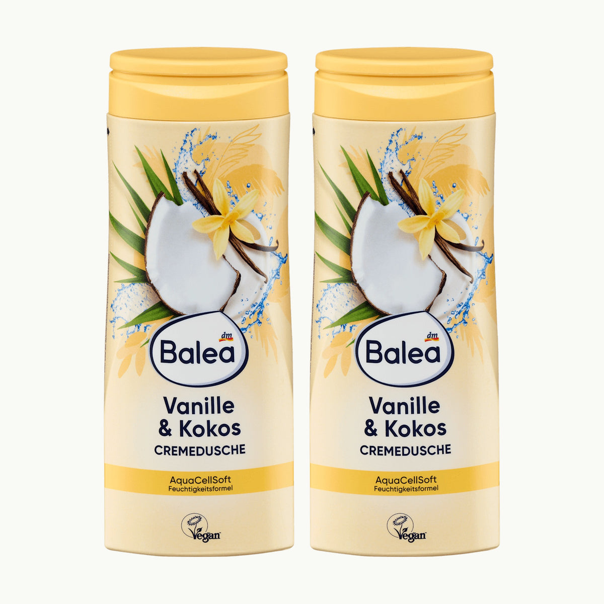 Balea Crèmedouche Vanille & Kokos 2x 300 ml