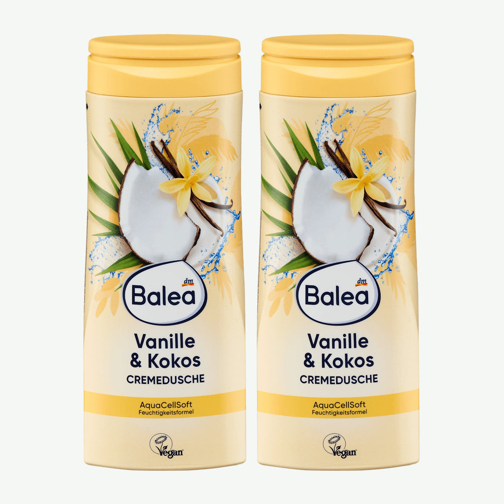 Balea Crèmedouche Vanille & Kokos 2x 300 ml