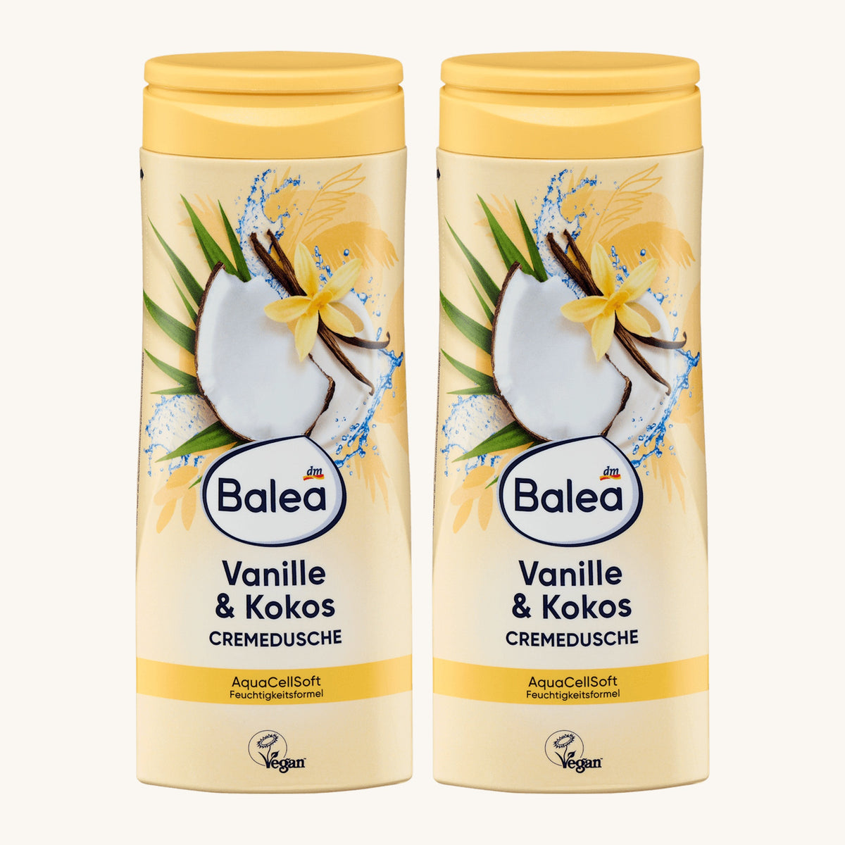 Balea Crèmedouche Vanille & Kokos 2x 300 ml