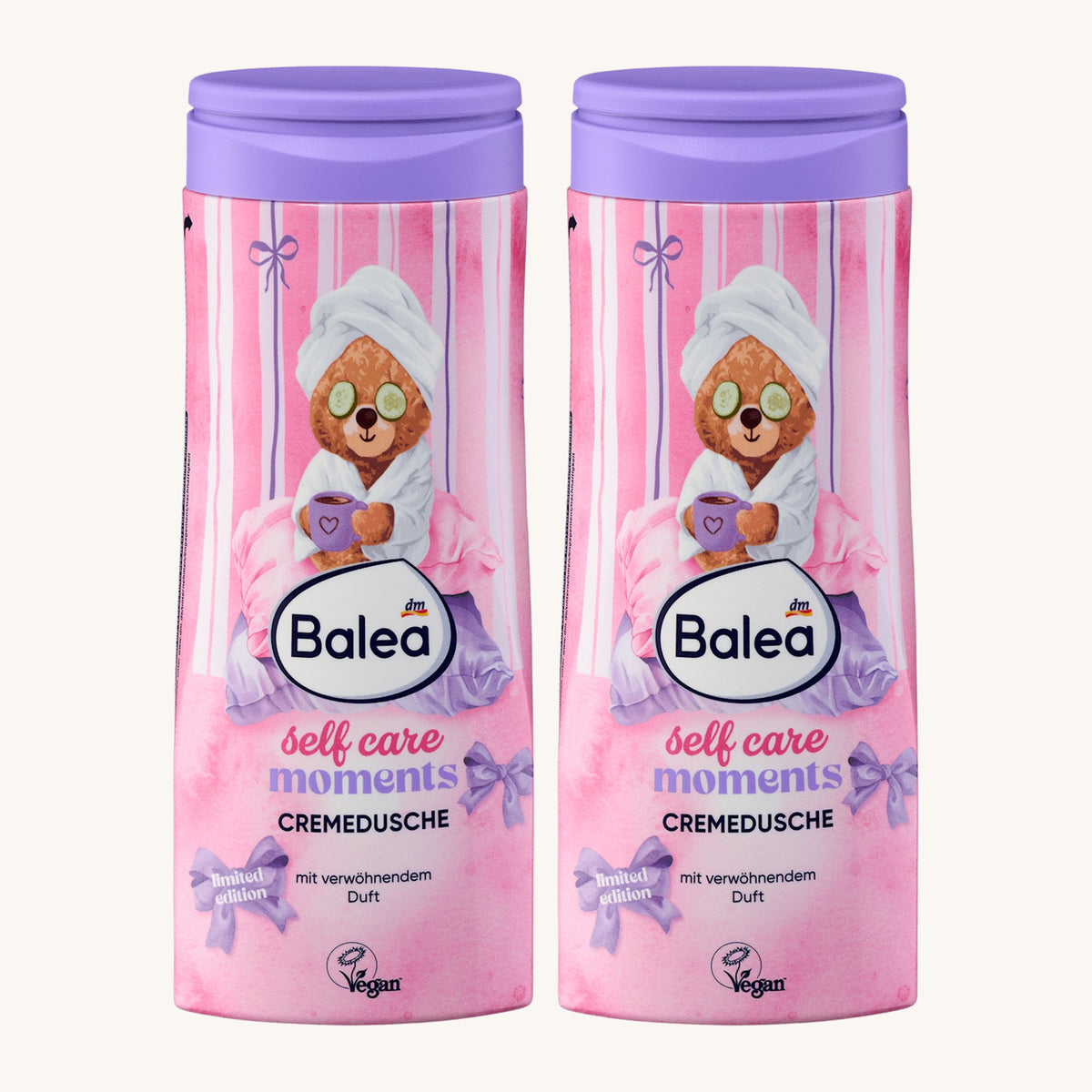 Balea Crèmedouche self care moments 2x 300 ml