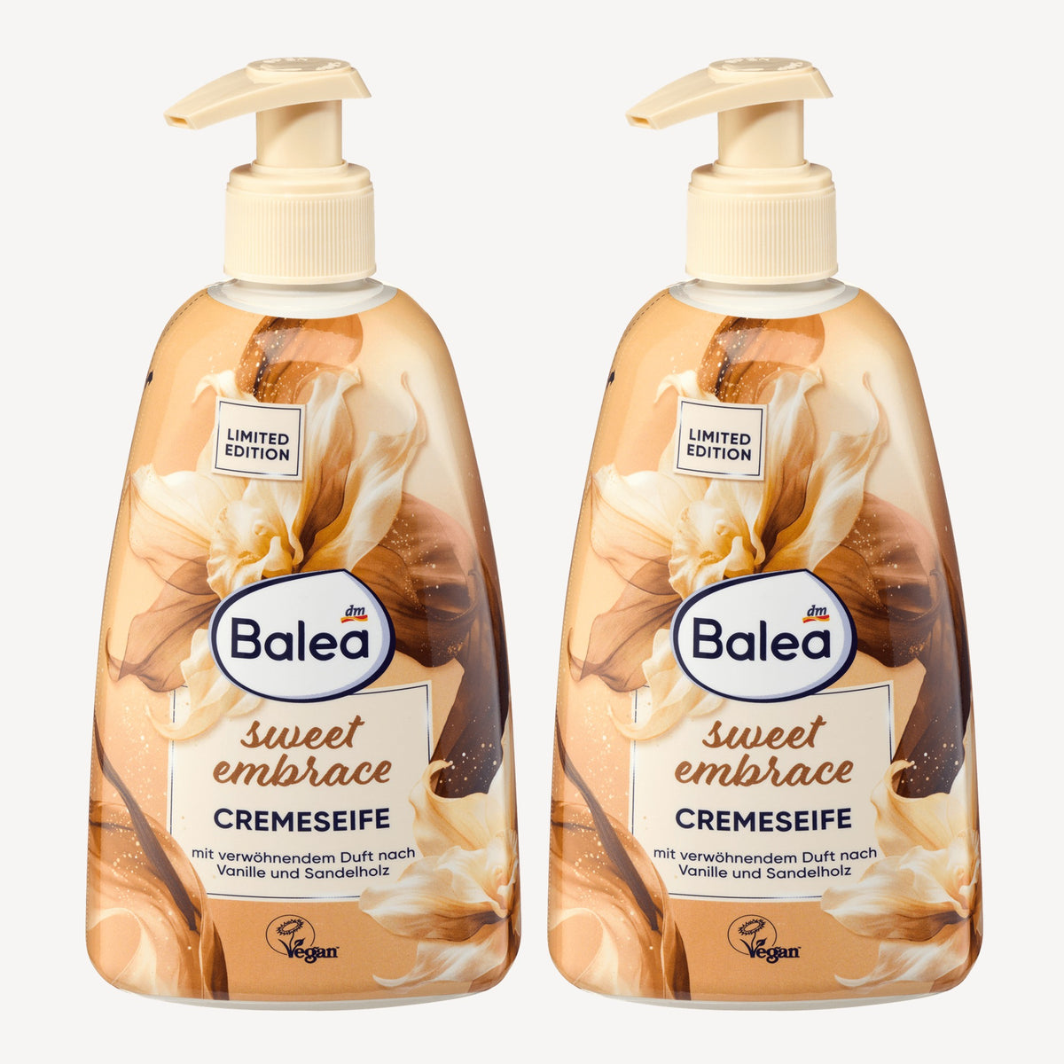 Balea Crèmezeep Sweet Embrace 2x 500 ml