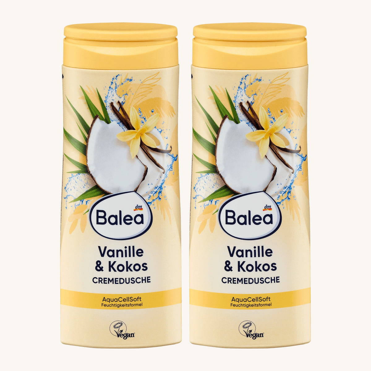Balea Crèmedouche Vanille & Kokos 2x 300 ml
