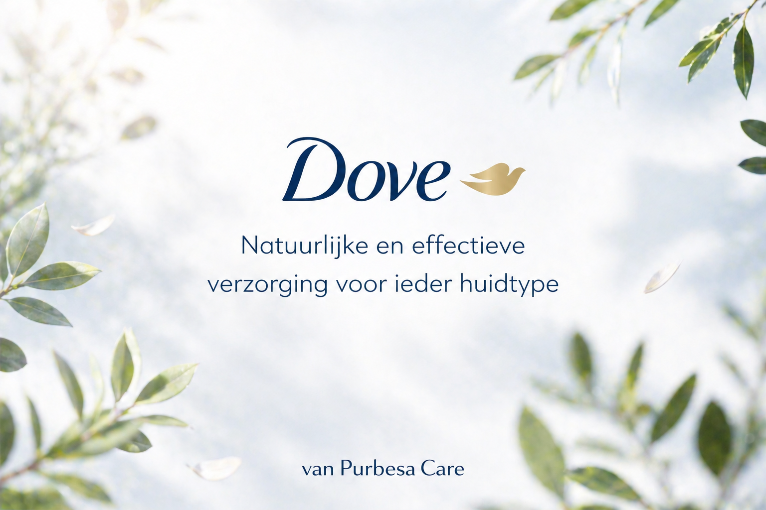 Dove verzorgingsproducten van Purbesa Care