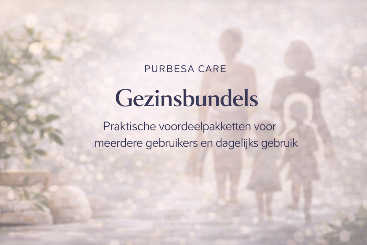 Purbesa Care Gezinsbundels – voordeelbundels voor het hele gezin