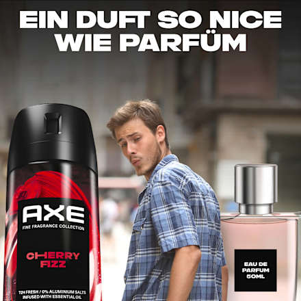 Axe Deospray Cherry Fizz – afbeelding 2