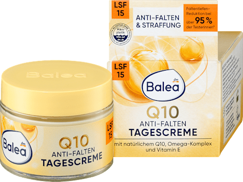 Balea Anti-Rimpel Gezichtscrème Q10 SPF 15, 50 ml
