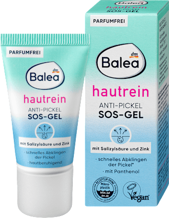 Balea Anti-Puistjes SOS Gel Huidreiniger, 15 ml