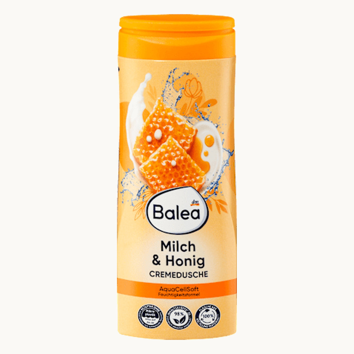 Balea Cremedouche Melk & Honing, 300 ml