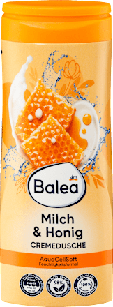Balea Cremedouche Melk & Honing, 300 ml