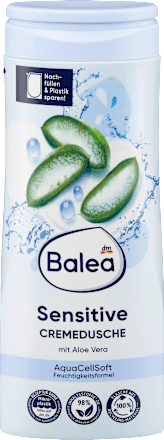2× Balea Crèmedouche Sensitive, 300 ml — duo-bundel