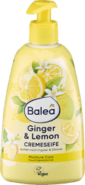 10× Balea Crèmezeep Ginger en Lemon — gezinsbundel