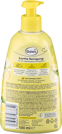 2× Balea Crèmezeep Ginger en Lemon — duo-bundel
