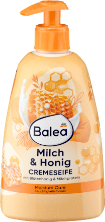 20× Balea Crèmezeep Melk en Honing — XL-bundel