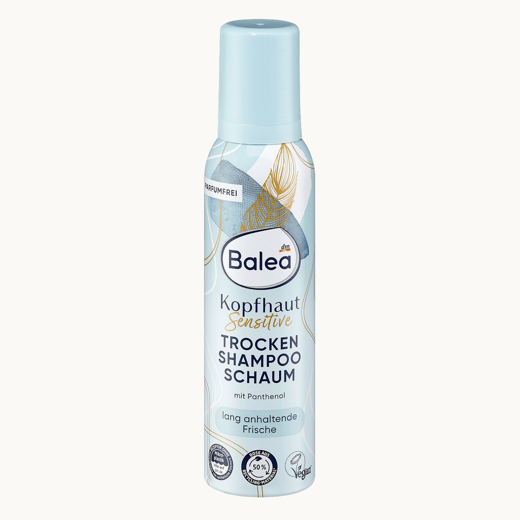 Balea droogshampoo schuim Sensitive voor hoofdhuid, 150 ml