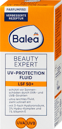 Balea Fluid Beauty Expert Uv Protection SPF 50 – afbeelding 2