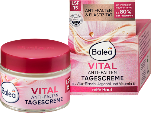 Balea Gezichtscrème Anti-Rimpel Vital SPF 15, 50 ml