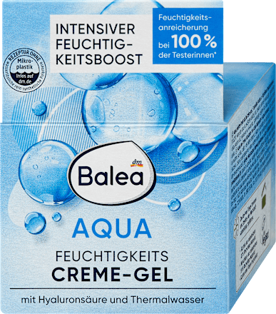 Balea gezichtscrème Gel Aqua – afbeelding 2