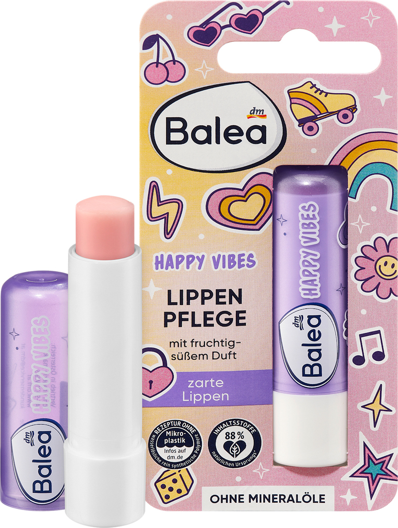 Balea Kids lippenbalsem Happy Vibes, 4,8 g