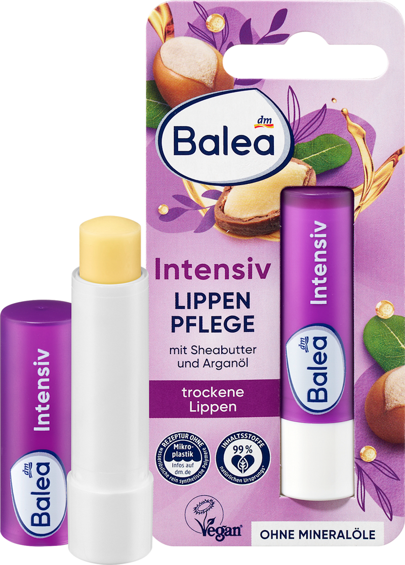 Balea lippenbalsem Intensief, 4,8 g