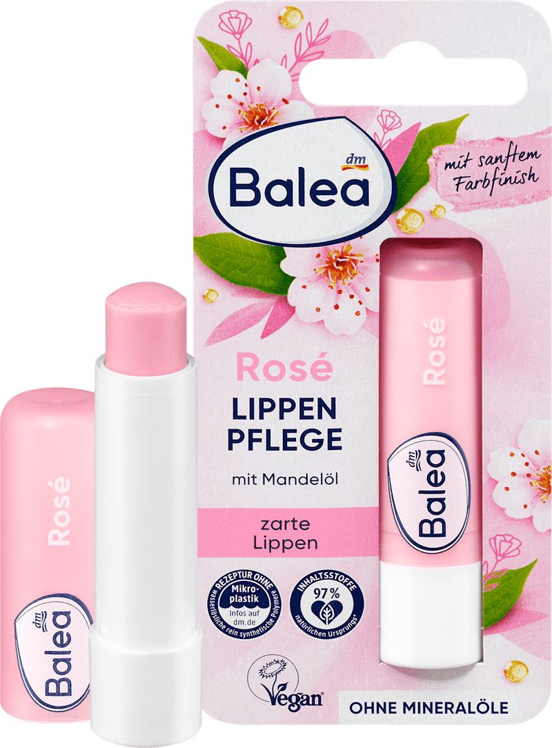 Balea lippenbalsem Rosé, 4,8 g