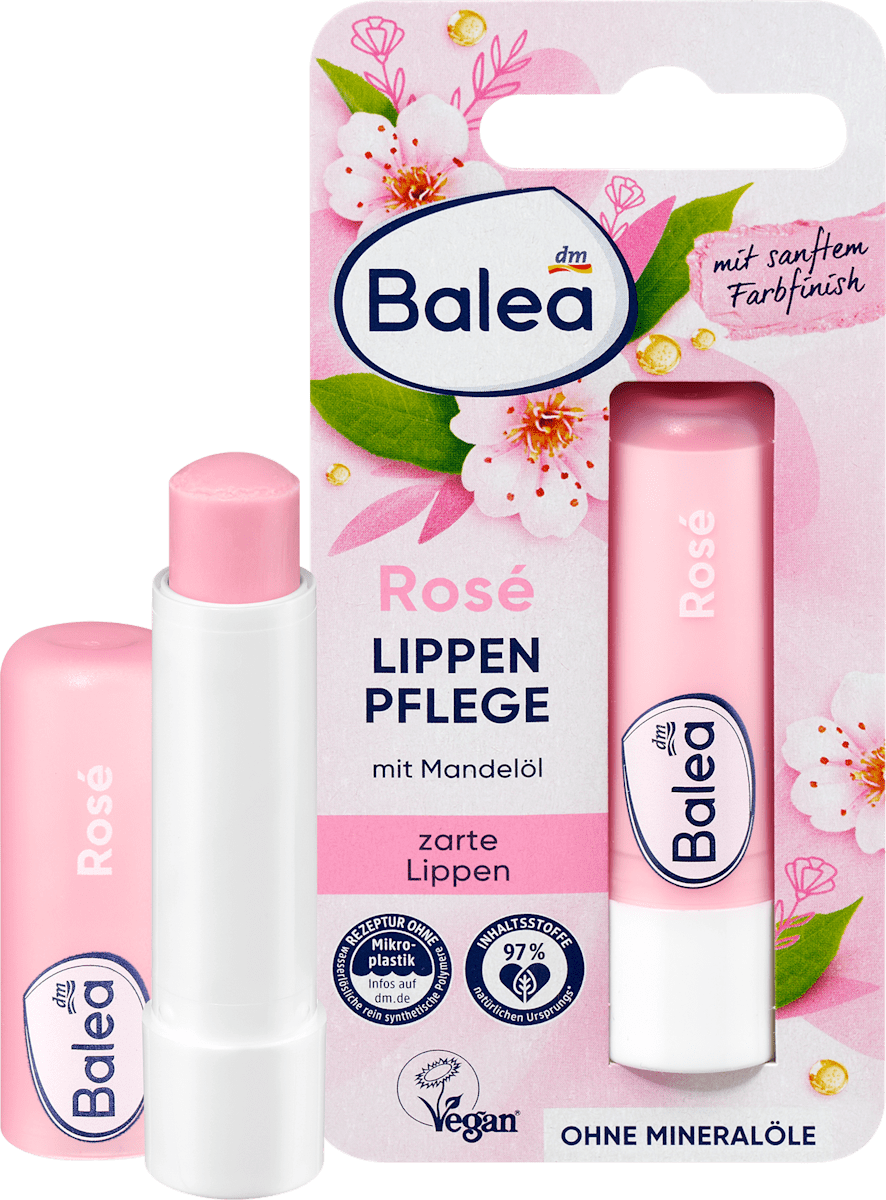 Balea lippenbalsem Rosé, 4,8 g