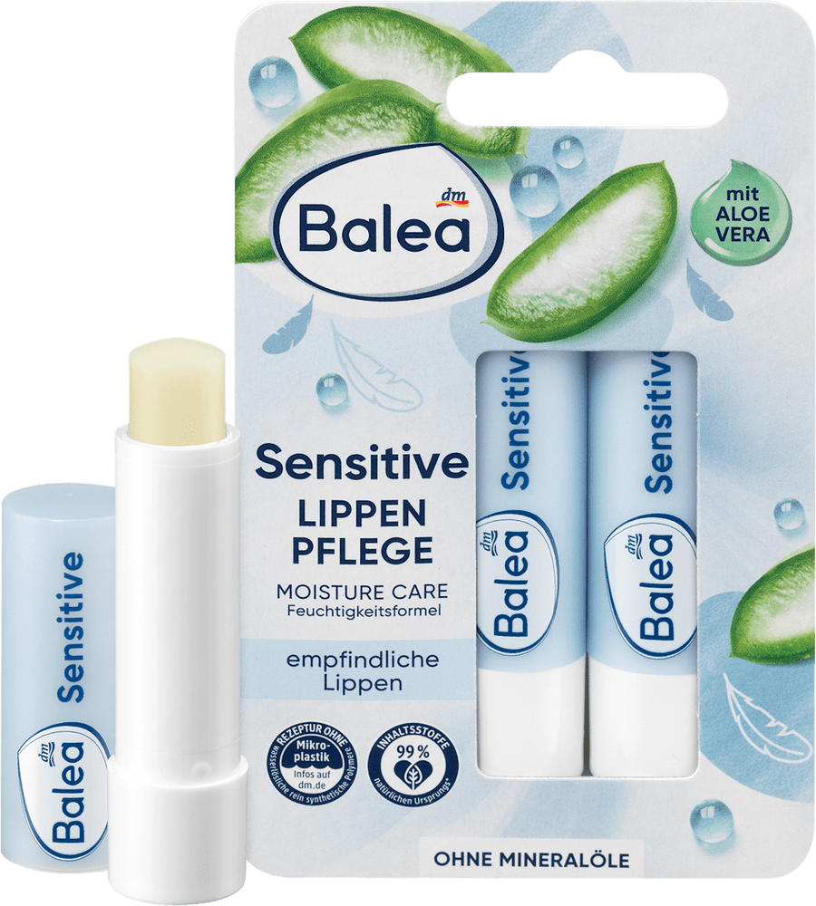 Balea lippenbalsem Sensitive, 9,6 g