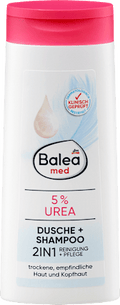 Balea Med douchegel en shampoo 5 Procent Urea 2in1