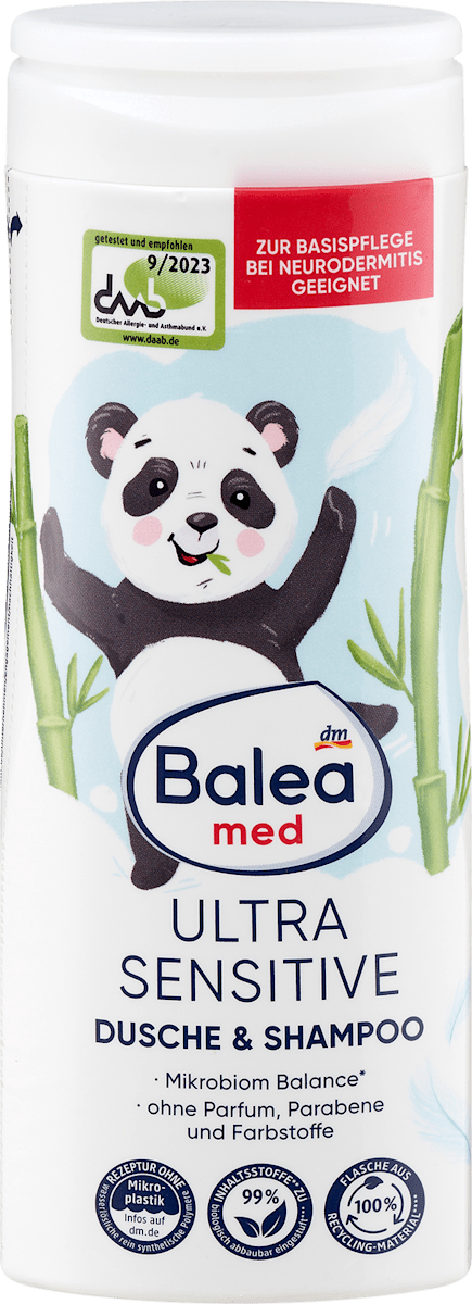 Balea Med Kids douchegel & shampoo Ultra Sensitive, 300 ml