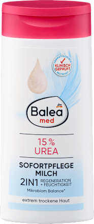 Balea Med Directe Verzorgingsmelk 15 Procent Urea 2in1