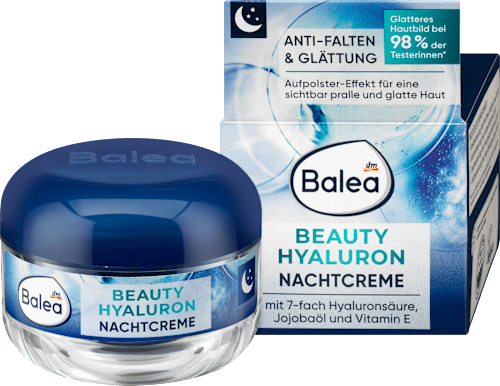 Balea Nachtcrème Anti-Rimpel Beauty Hyaluron, 50 ml