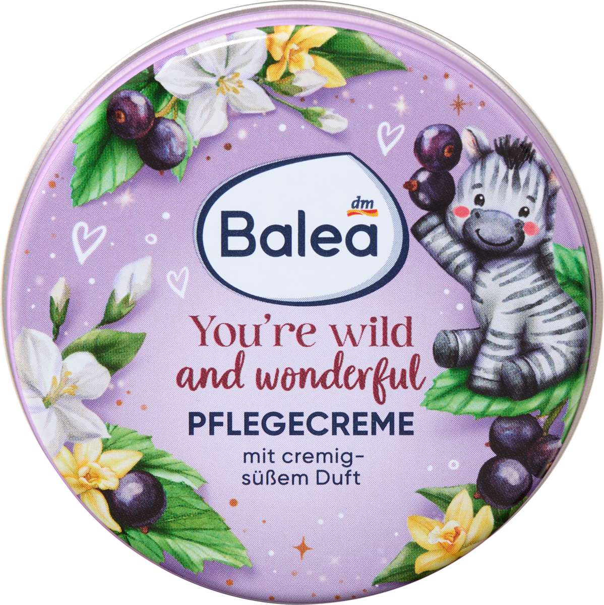 Balea verzorgende crème You're Wild and Wonderful, 30 ml
