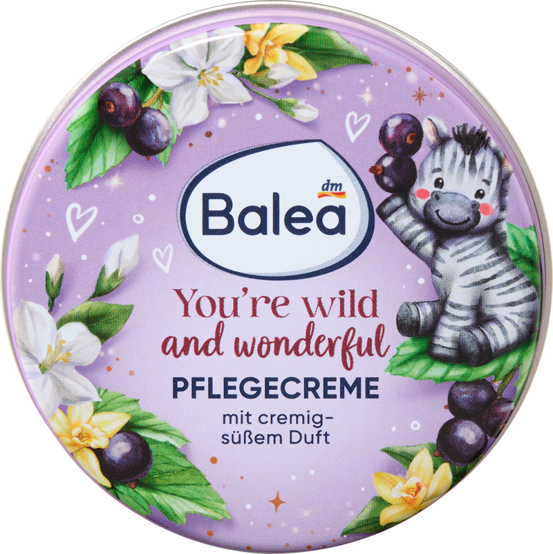Balea verzorgende crème You're Wild and Wonderful, 30 ml
