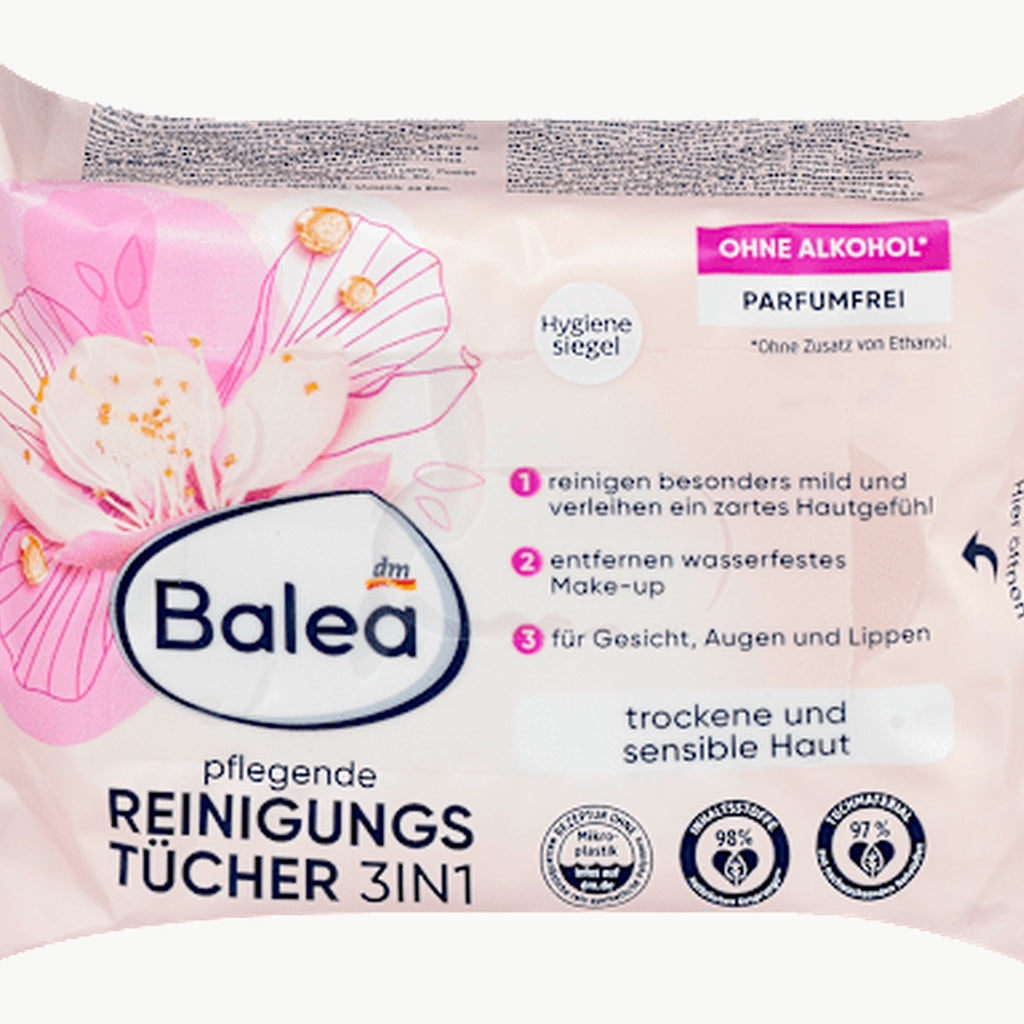 Balea Reinigingsdoekjes 3-in-1 Bol