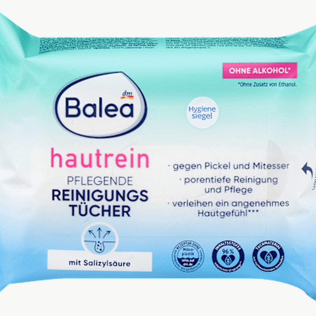 Balea Reinigingsdoekjes Huidrein Verzorgend, 25 stuks Bol