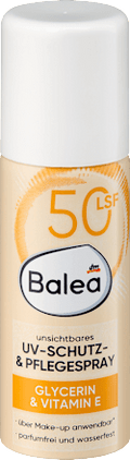 Balea Zonnebrandspray Gezicht Uv Protection SPF 50