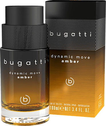 Bugatti Dynamic Move Amber Eau de Toilette, 100 ml