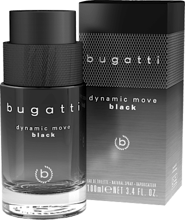 Bugatti Dynamic Move Black Eau de Toilette, 100 ml