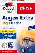 Doppelherz Ogen Extra Tag + Nacht Kapseln 30 St., 16,2 g Voedingssupplement
