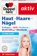 Doppelherz Haut Haare Naegel Tabletten 30 Stueck, 9 g