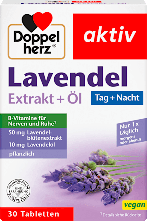 Doppelherz Lavendel Tabletten 30 stuks – afbeelding 2