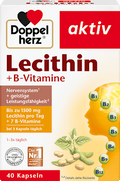 Doppelherz Lecithin + B-Vitamine Kapseln 40 St, 41,6 g Voedingssupplement