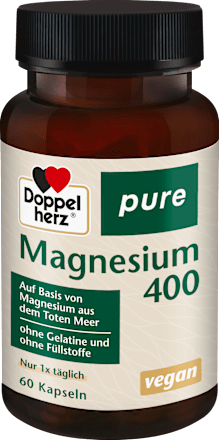 Doppelherz Magnesium 400 Kapseln 60 St, 45,7 g Voedingssupplement