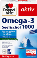 Doppelherz Omega 3 Visolie 1000 Capsules 80 stuks