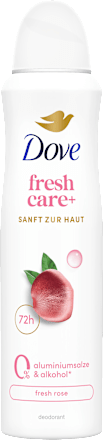 Dove Deospray Fresh+care Rose, 150 ml