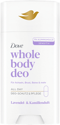 Dove Deostick Whole Body Lavendel & Kamillegeur, 75 ml