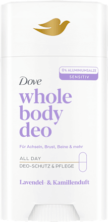 Dove Deostick Whole Body Lavendel & Kamillegeur, 75 ml