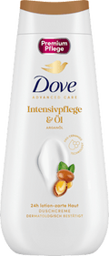 Dove Douchecrème Advanced Care Intensivpflege & Olie, Arganolie, 225 ml