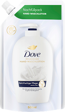 Dove Fluessigseife Pflegende Handwaschlotion Nachfuellpack, 500 ml