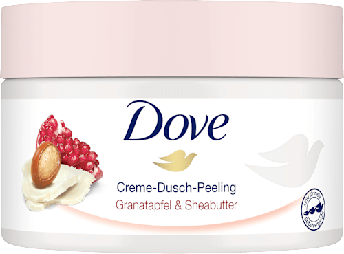 Dove Koerperpeeling Granatapfel en Sheabutter, 225 ml